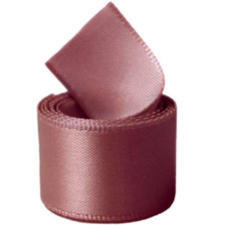 Papilion R07430538014150YD 1.5 In. Single-Face Satin Ribbon 50 Yards - Cinnabar